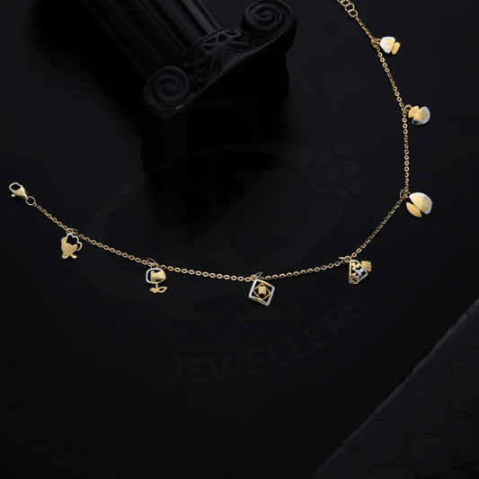 Gold Anklet 18Kt - Fkjankl18K7853 Anklets