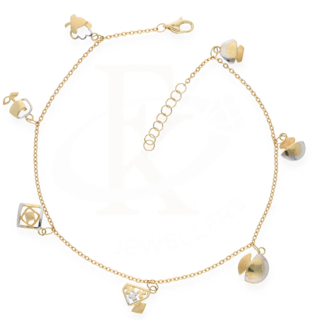 Gold Anklet 18Kt - Fkjankl18K7853 Anklets