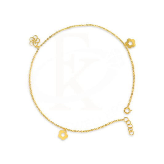 Gold Anklet 18Kt - Fkjankl1962 Anklets