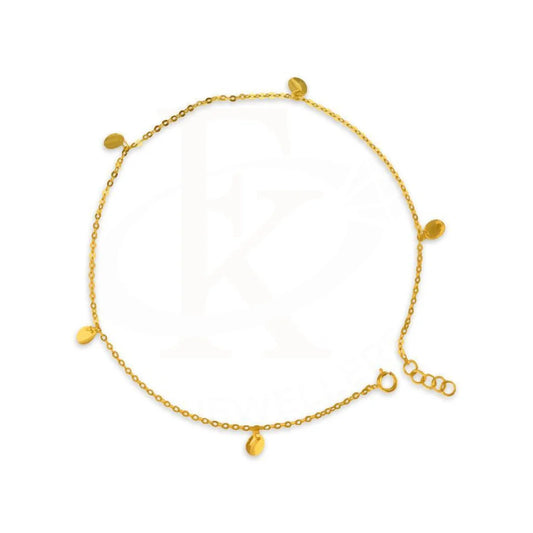 Gold Anklet 18Kt - Fkjankl1965 Anklets