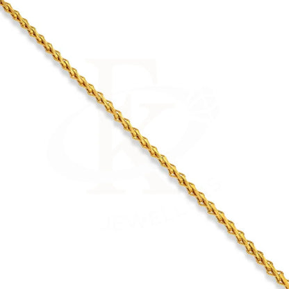 Gold Anklet 22Kt - Fkjankl22K2044 Anklets