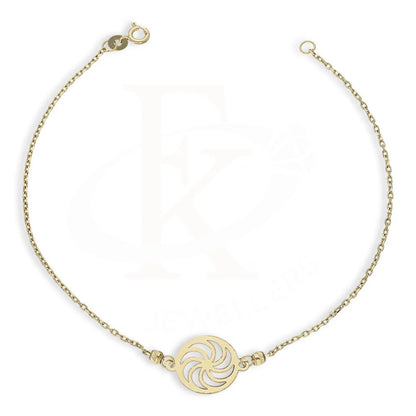 Gold Armenian Wheel Of Eternity Symbol Bracelet 18Kt - Fkjbrl18K5320 Bracelets