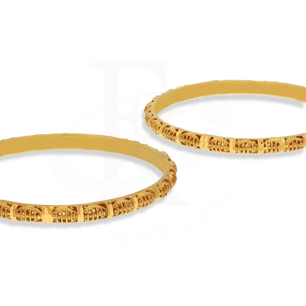 Gold Baby Bangles In 22Kt - Fkjbng22K1944