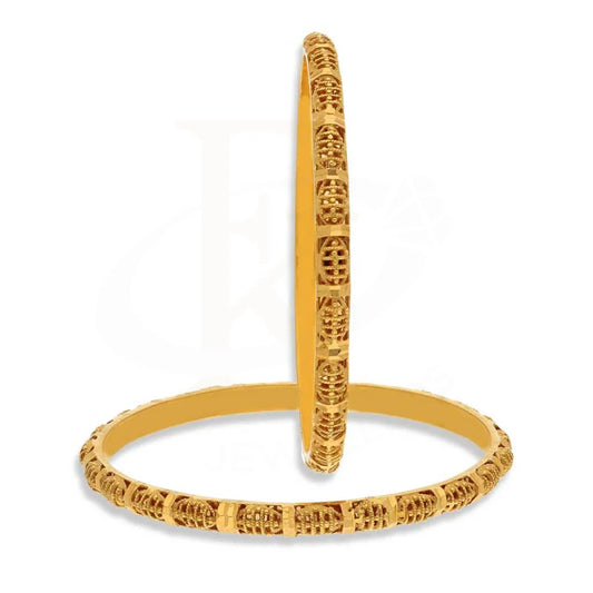 Gold Baby Bangles In 22Kt - Fkjbng22K1944