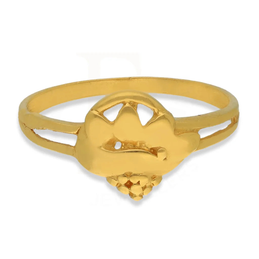 Gold Baby Ring 22Kt - Fkjrn22K3831 Rings