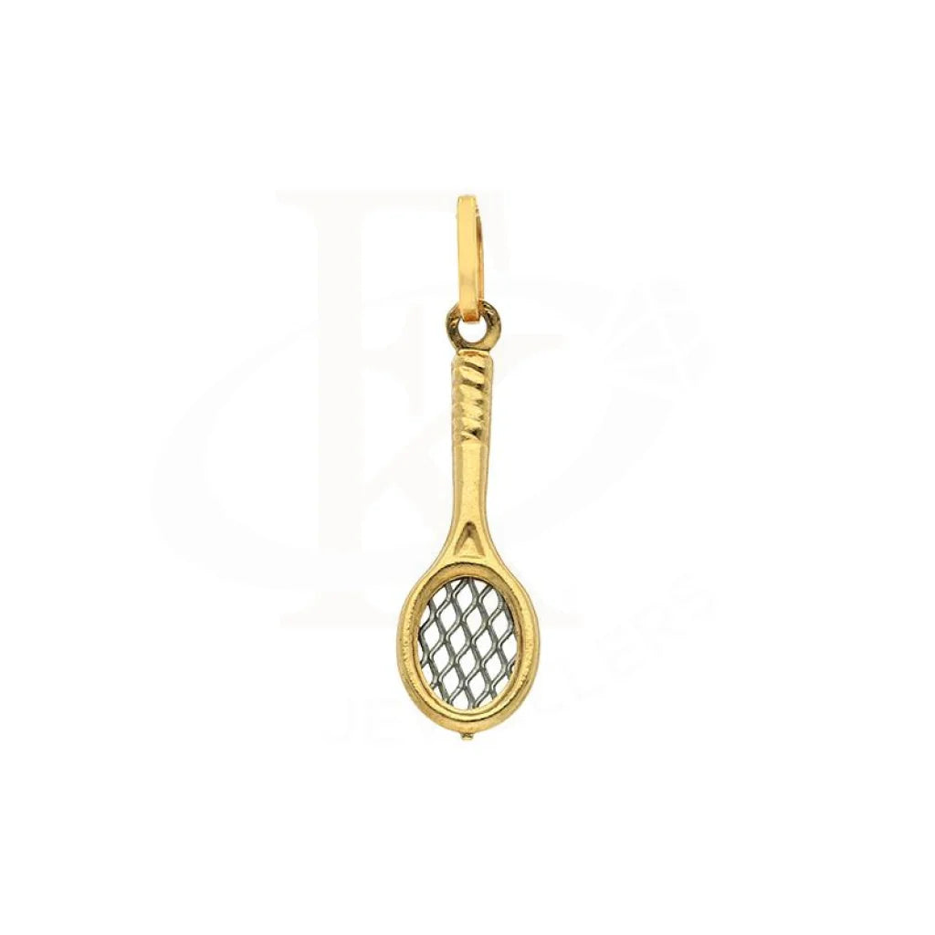 Gold Badminton Racket Pendant 18Kt - Fkjpnd18K2514 Pendants