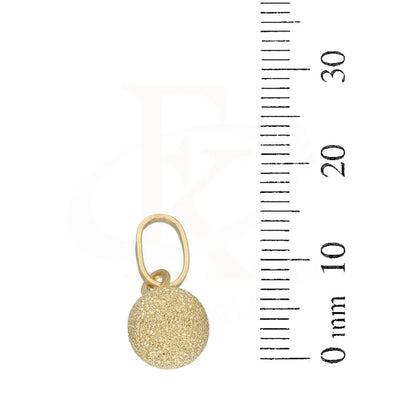 Gold Ball Pendant 18Kt - Fkjpnd18K5227 Pendants