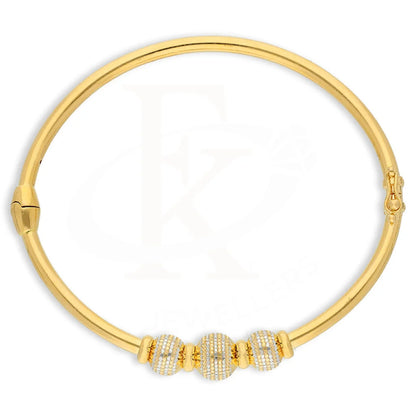 Gold Ball Shaped Bangle 22Kt - Fkjbng22K5024 Bangles