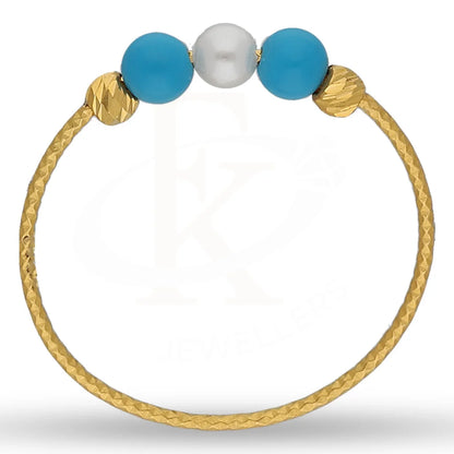 Gold Balls Ring 21Kt - Fkjrn21Km5407 Rings