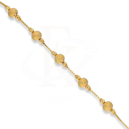 Gold Balls Shaped Bracelet 22Kt - Fkjbrl22K3010 Bracelets