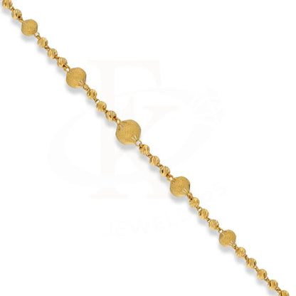 Gold Balls Shaped Bracelet 22Kt - Fkjbrl22K3014 Bracelets