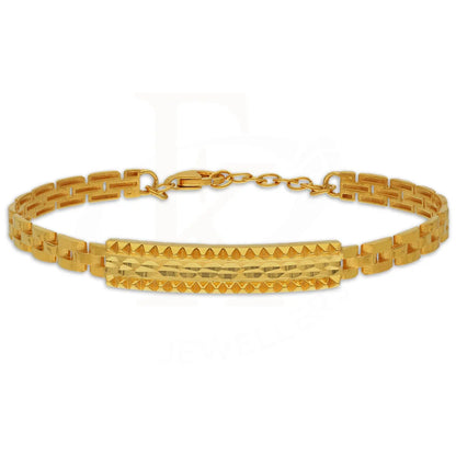 Gold Bangle With Ring In 22Kt - Fkjbng22K1943 Bangles