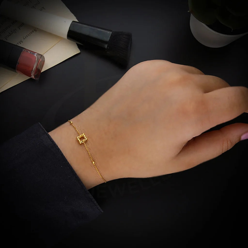 Gold Beads Bracelet 21Kt - Fkjbrl21Km5412 Bracelets