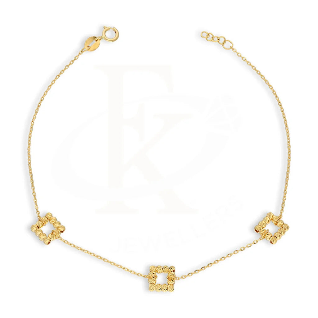 Gold Beads Bracelet 21Kt - Fkjbrl21Km5413 Bracelets