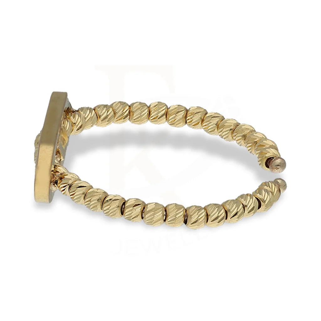 Gold Beads Ring 18Kt - Fkjrn18K5490 Rings