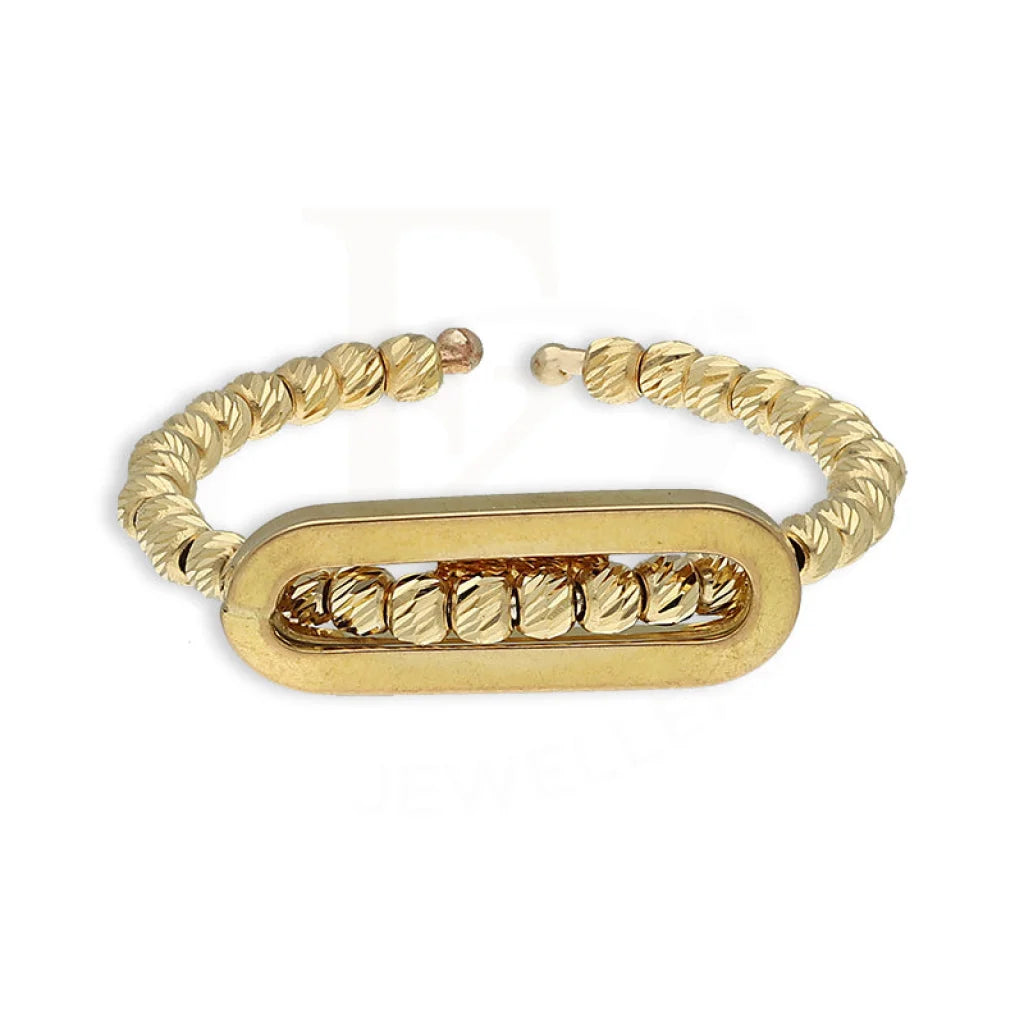 Gold Beads Ring 18Kt - Fkjrn18K5490 Rings