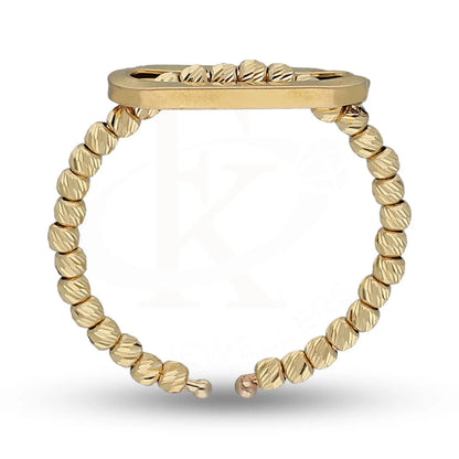 Gold Beads Ring 18Kt - Fkjrn18K5490 Rings