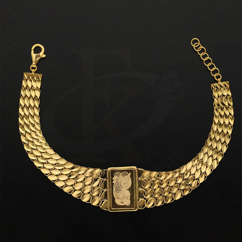 Gold Bracelet 21Kt - Fkjbrl21Km5163 Bracelets