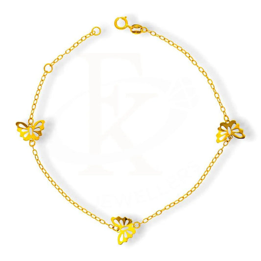 Gold Butterfly Bracelet 18Kt - Fkjbrl18K2163 Bracelets