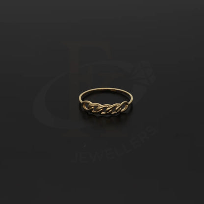 Gold Chain Link Ring 18Kt - Fkjrn18K7333 Rings