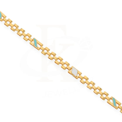 Gold Classic Bracelet 21Kt - Fkjbrl21Km8159 Bracelets