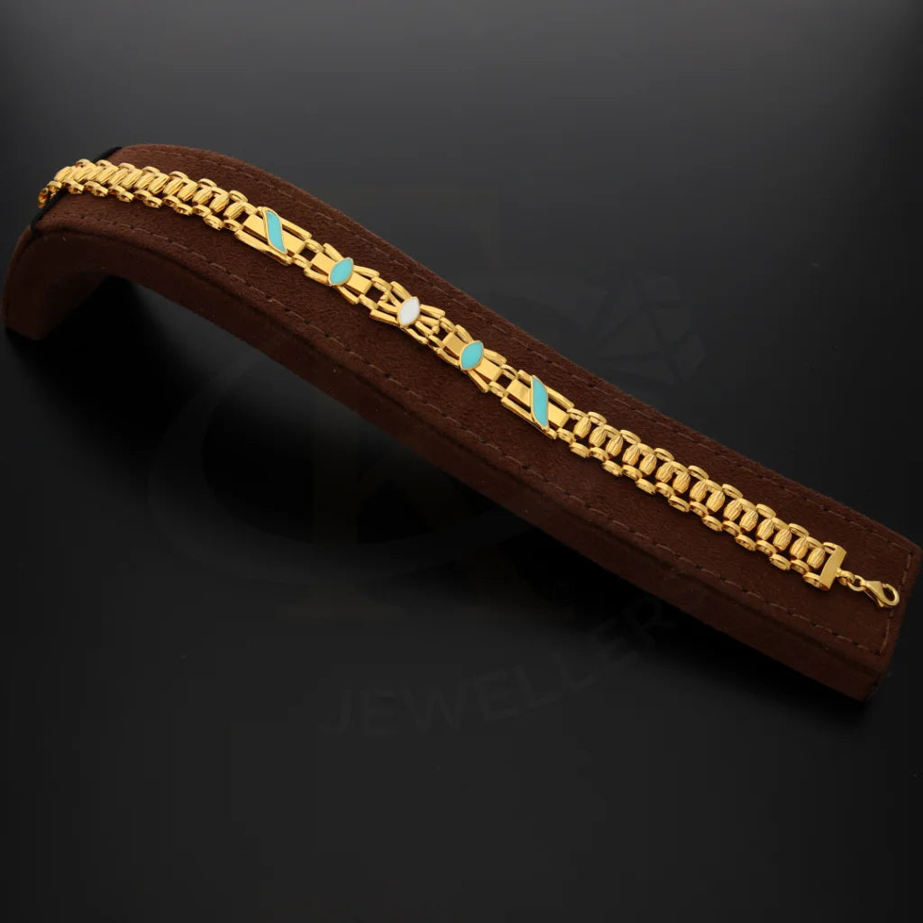 Gold Classic Bracelet 21Kt - Fkjbrl21Km8160 Bracelets