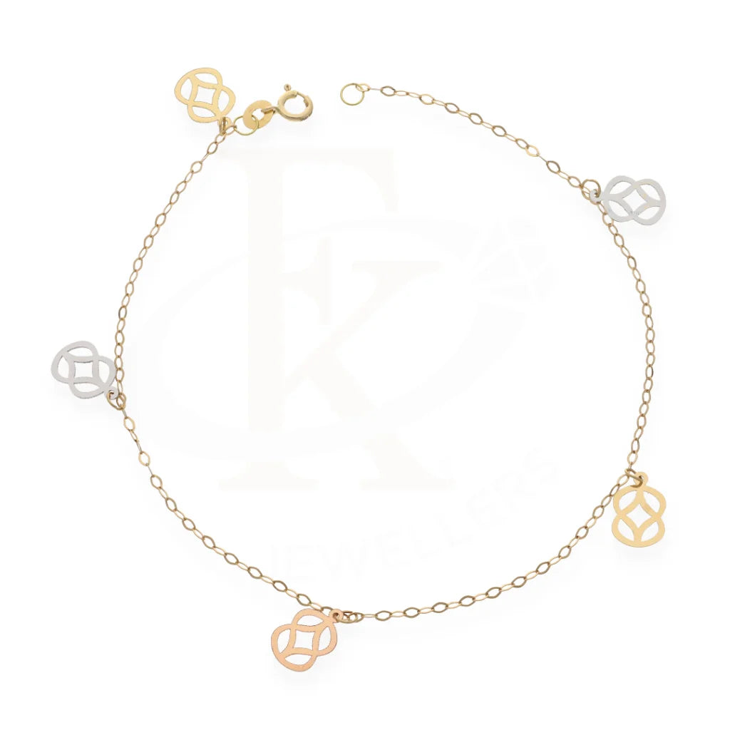 Gold Classy Bracelet 18Kt - Fkjern18K7789 Bracelets