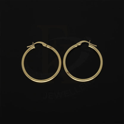 Gold Hoop Earrings 18Kt - Fkjern18K5187