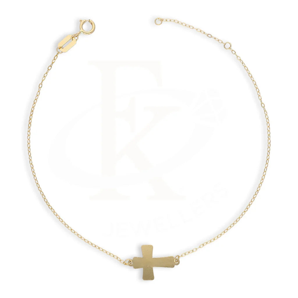 Gold Cross Bracelet 18Kt - Fkjbrl18Km5370 Bracelets