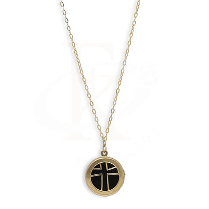 Gold Cross Necklace 18Kt - Fkjnkl18Km5366 Necklaces