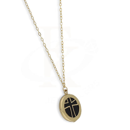 Gold Cross Necklace 18Kt - Fkjnkl18Km5366 Necklaces