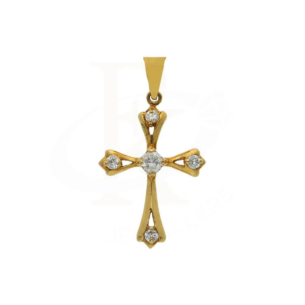 Gold Cross Pendant 18Kt - Fkjpnd18K2511 Pendants