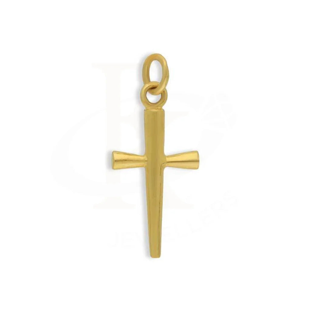 Gold Cross Pendant 22Kt - Fkjpnd22K2800 Pendants