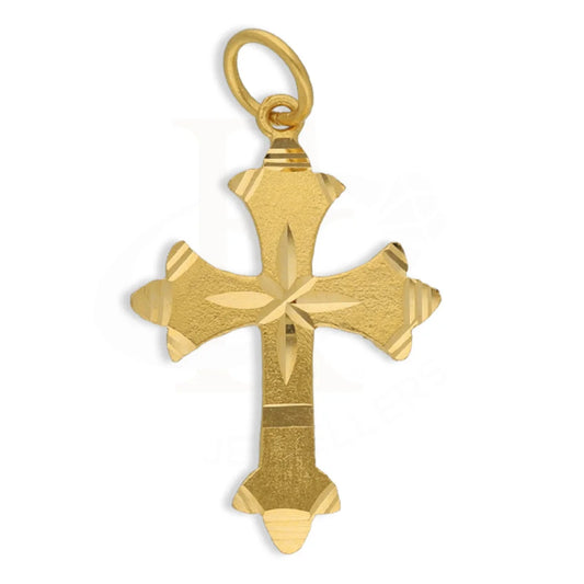 Gold Cross Pendant 22Kt - Fkjpnd22K3162 Pendants