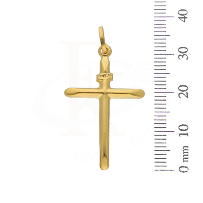 Gold Cross Pendant 22Kt - Fkjpnd22K3169 Pendants