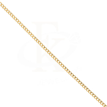 Gold Curb Bracelet 21Kt - Fkjbrl21Km8359 Bracelets