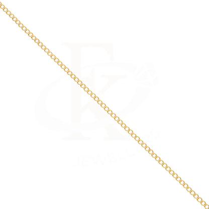 Gold Curb Bracelet 21Kt - Fkjbrl21Km8367 Bracelets