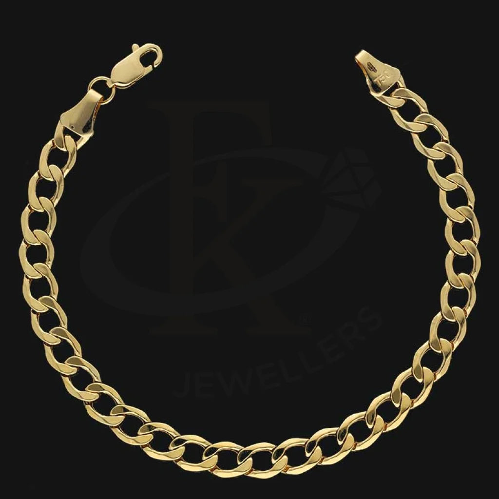 Gold Curb Bracelet 18Kt - Fkjbrl18K2934 Bracelets