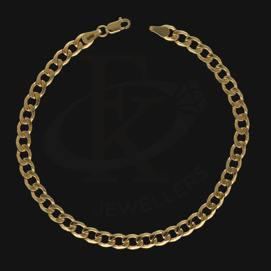 Gold Curb Bracelet 18Kt - Fkjbrl18K2936 Bracelets