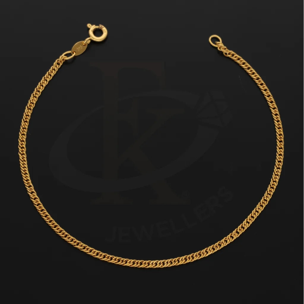 Gold Curb Bracelet 18Kt - Fkjbrl18K7351 Bracelets