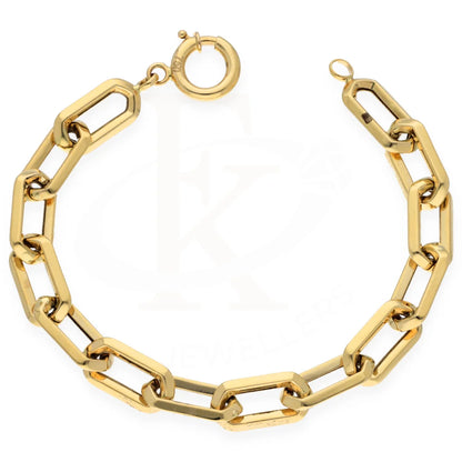 Gold Curb Bracelet 18K - Fkjbrl18K7481 Bracelets