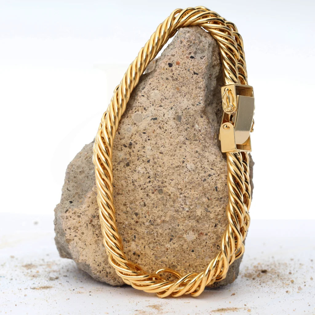 Gold Curb Bracelet 18Kt - Fkjbrl18K8307 Bracelets