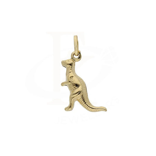 Gold Dinosaur Shaped Pendant 18Kt - Fkjpnd18K2254 Pendants