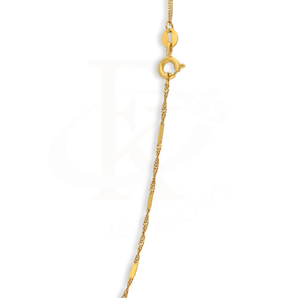 Gold Disco Chain 22Kt - Fkjcn22K5625 Chains