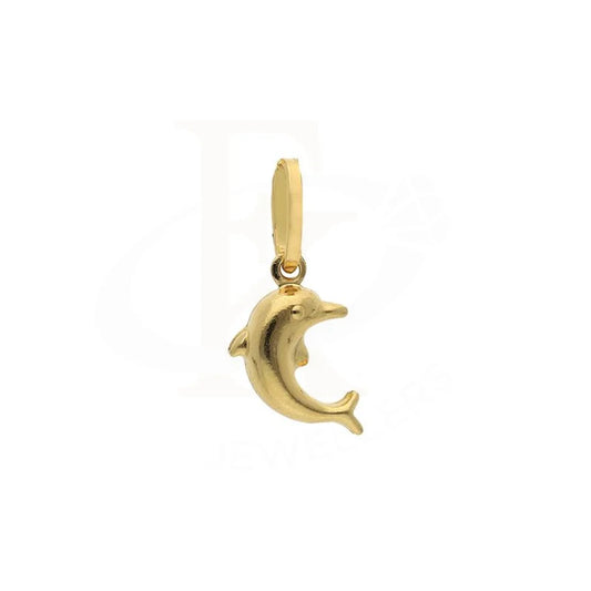 Gold Dolphin Pendant 18Kt - Fkjpnd18K2520 Pendants