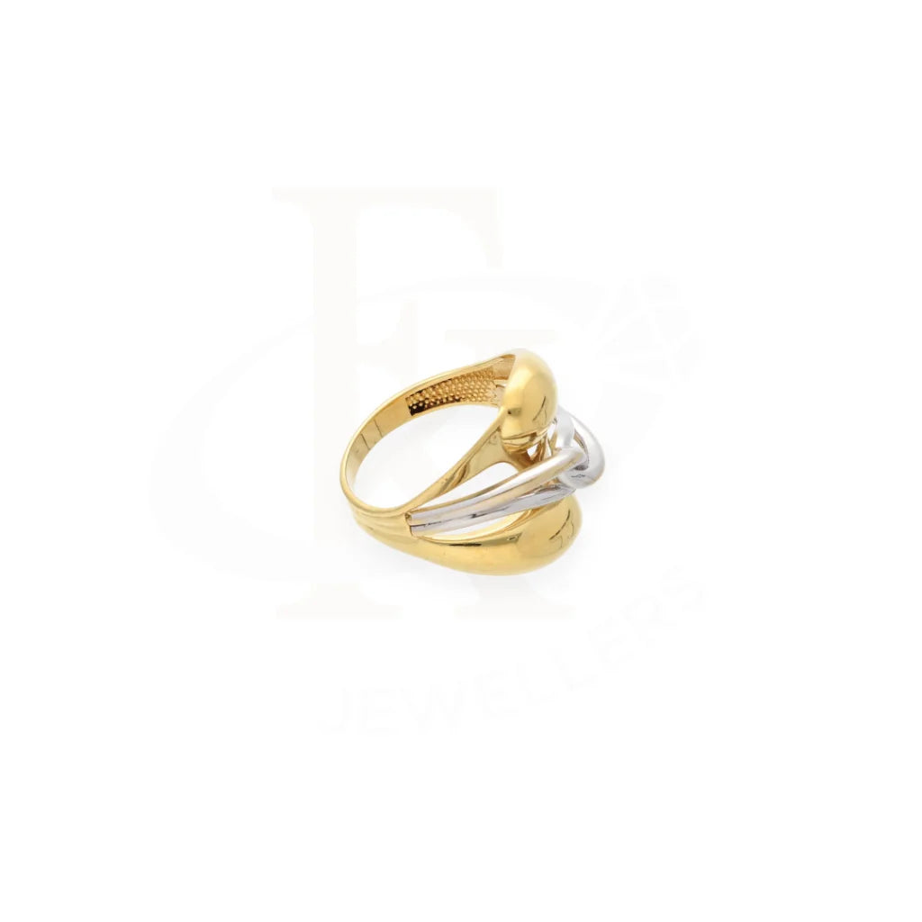 Dual Tone Gold Ring 18Kt - Fkjrn18K7893 Rings