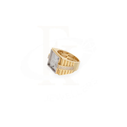 Gold Eagle Shaped Ring 18Kt - Fkjrn18K7873 Rings