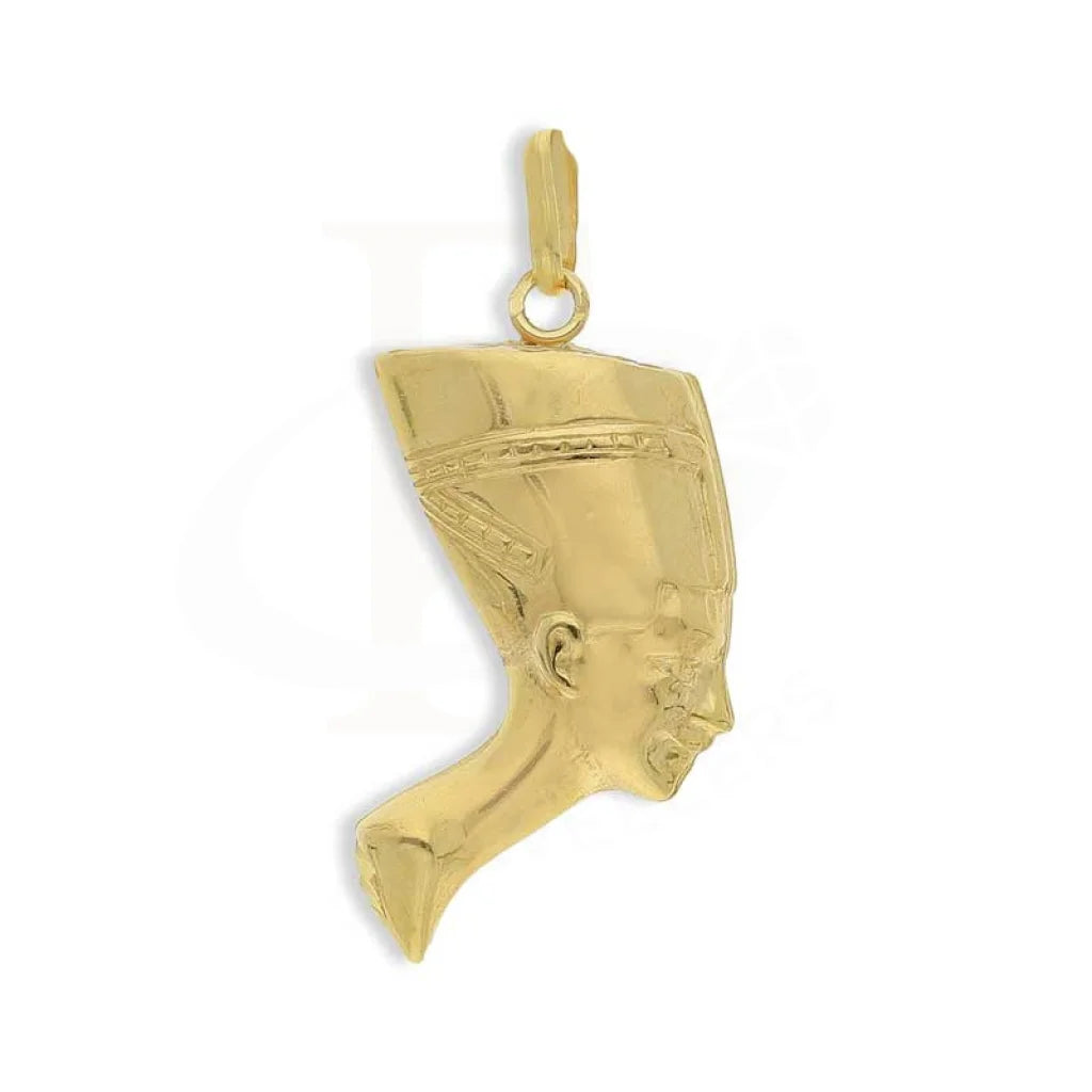 Gold Egyptian Queen Nefertiti Pendant 18Kt - Fkjpnd18K3081 Pendants