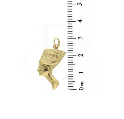 Gold Egyptian Queen Nefertiti Pendant 18Kt - Fkjpnd18K3081 Pendants