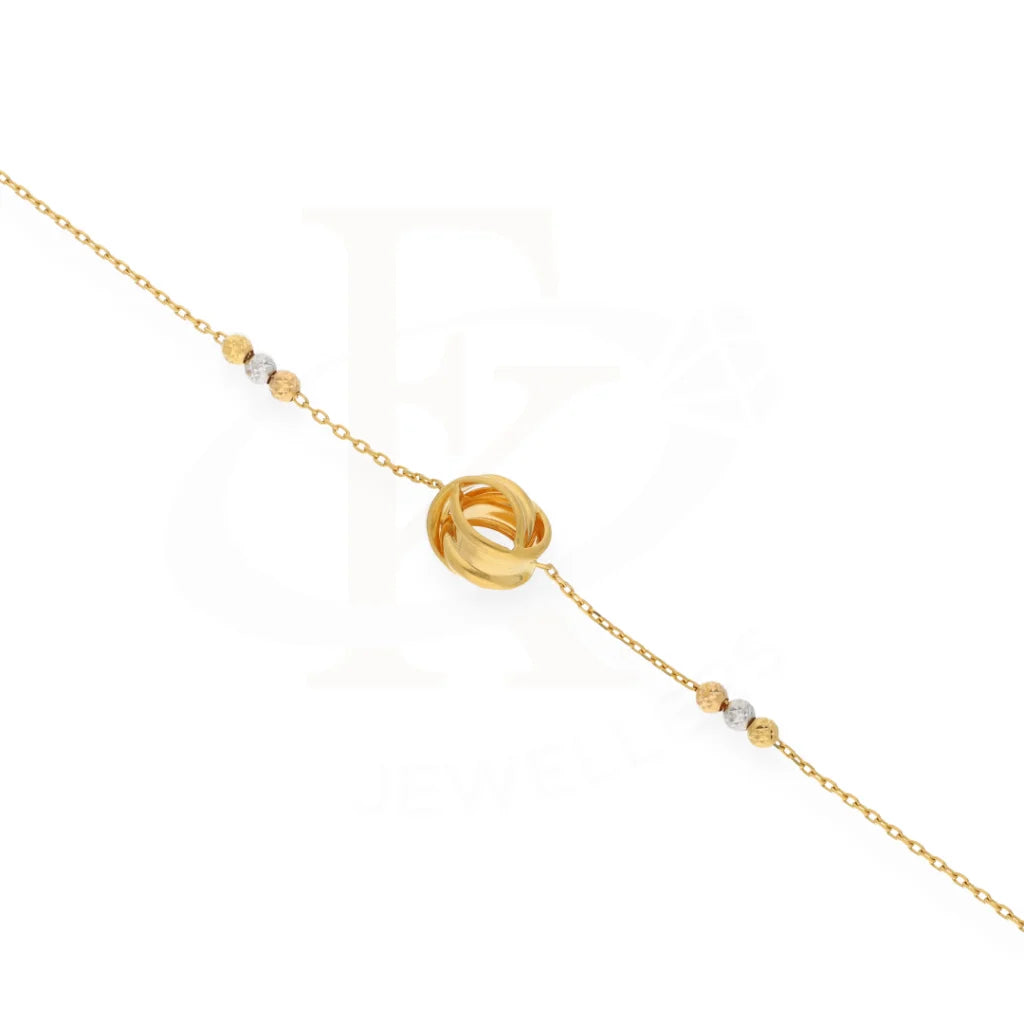 Gold Elegant Bracelet 21Kt - Fkjbrl21K7824 Bracelets